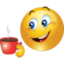 download Boy Drink Tea Smiley Emoticon clipart image with 0 hue color