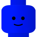 download Lego Smiley Happy clipart image with 180 hue color