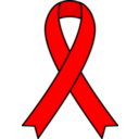 download Red Awareness Ribbon clipart image with 0 hue color
