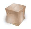 Dirty Cardboard Box