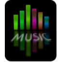 download Music Equalizer 6 clipart image with 90 hue color