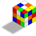 download Rubiks Cube clipart image with 0 hue color