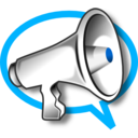 download Megaphone clipart image with 0 hue color