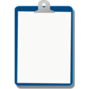download Clipboard 01 clipart image with 180 hue color