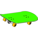 download Skateboard clipart image with 45 hue color