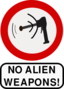 No Alien Weapons
