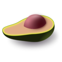 download Avocado clipart image with 315 hue color