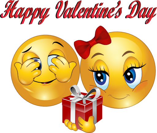 Happy Valentine Day Smiley Emoticon