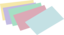 Stack Of Unlined Colored Index Cards