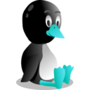 download Bb Pingu clipart image with 135 hue color