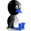 download Bb Pingu clipart image with 180 hue color