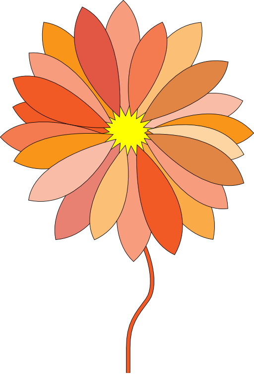 Cartoon Flower