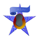 download Nursing Award clipart image with 180 hue color