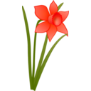 download Daffodil clipart image with 315 hue color