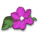 download Flower1 clipart image with 0 hue color