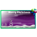 download Merry Christmas 2010 clipart image with 90 hue color