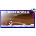 download Merry Christmas 2010 clipart image with 180 hue color