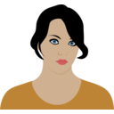 download Serious Woman By Rones clipart image with 0 hue color