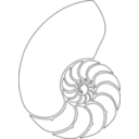 download Nautilus Shell clipart image with 45 hue color