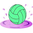 download Water Polo clipart image with 90 hue color