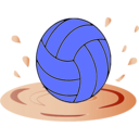 download Water Polo clipart image with 180 hue color