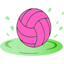 download Water Polo clipart image with 270 hue color