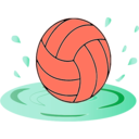 download Water Polo clipart image with 315 hue color