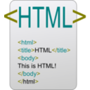 download Html Logo clipart image with 180 hue color