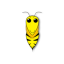 download Wax Wild Bee clipart image with 0 hue color