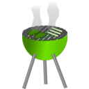 download Barbecue clipart image with 90 hue color