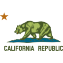 download Flag Of California Bear Star Plot Title clipart image with 45 hue color