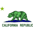 download Flag Of California Bear Star Plot Title clipart image with 90 hue color