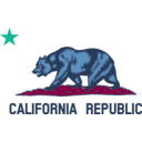 download Flag Of California Bear Star Plot Title clipart image with 180 hue color