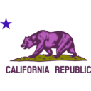 download Flag Of California Bear Star Plot Title clipart image with 270 hue color