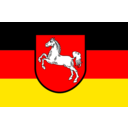 download Flag Of Lower Saxony clipart image with 0 hue color