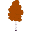 download Birch clipart image with 270 hue color