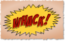 Whack Comic Book Sound Effect