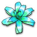 download Flower 4 clipart image with 135 hue color