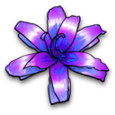 download Flower 4 clipart image with 225 hue color