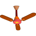 download Fan clipart image with 0 hue color