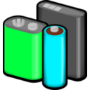 download Batteries clipart image with 135 hue color