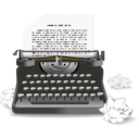 download Typewriter clipart image with 45 hue color