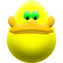 download Easter Egg Duck clipart image with 0 hue color