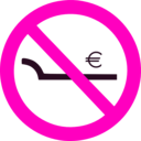 download Exploitation Prohibited clipart image with 315 hue color