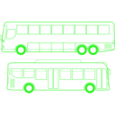 download Country And City Busses clipart image with 90 hue color