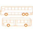 download Country And City Busses clipart image with 0 hue color