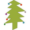 download Christmastree clipart image with 315 hue color