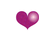 download Red Heart clipart image with 315 hue color