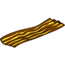 download Fast Food Breakfast Bacon clipart image with 0 hue color