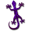 download Gecko 4 clipart image with 180 hue color